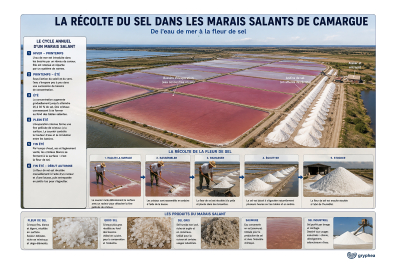 L'exploitation du sel en Camargue